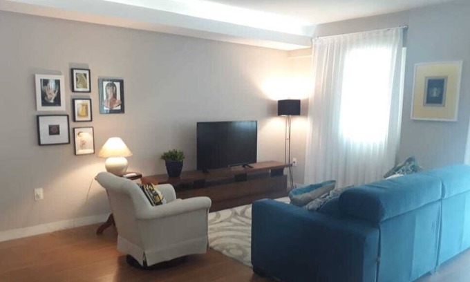 Barra Sul Apartment | Apt 3 Bedrooms w / AC Centro / Barra Sul 2 Vacancies and Protection screen.