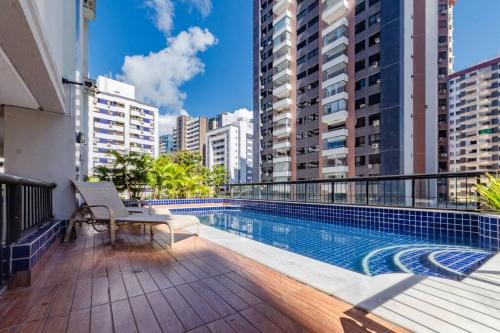 Pituba Apartment | Apt completo com Piscina e Climatização na Pituba - sem garagem