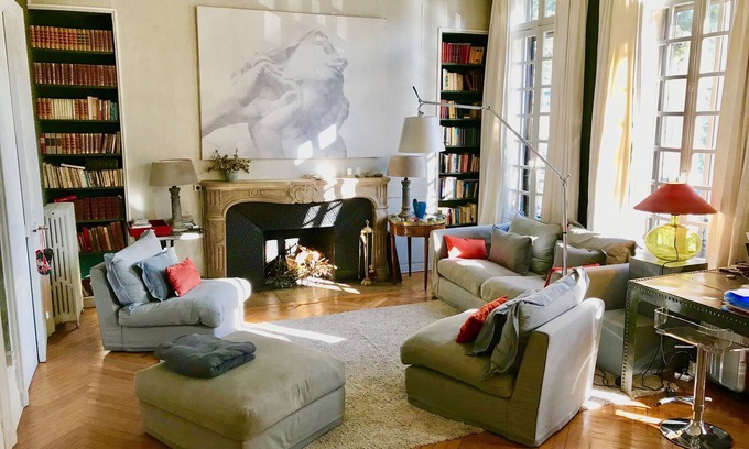 Quartier Vieux Marche-Cathedrale Apartment | Apt. in Rouen, 3/5 people, 93 sq.m, fireplace, terrace, quiet, easy parking