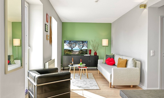 Gollwitz Apartment | Apt. Lieblingsplatz - Cozy living just 400 meters from the natural beach