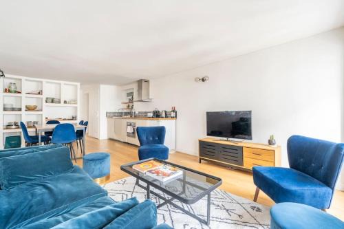 Quartier du Faubourg-Montmartre Apartment | Apt moderne rénové et spacieux, au cœur de Paris