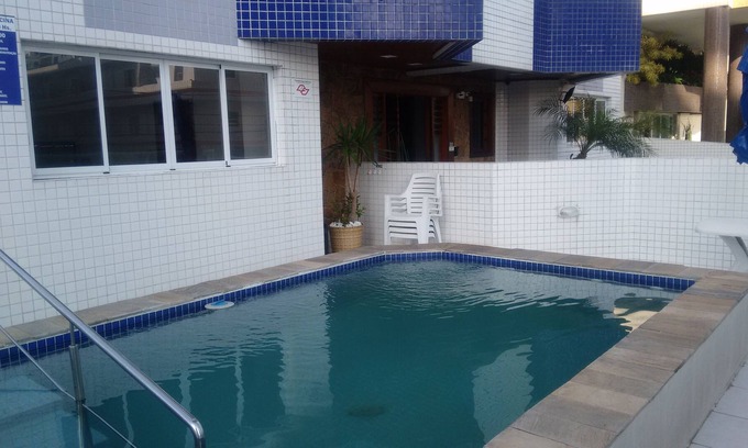 Guilhermina Apartment | Apt Praia Grande complete leisure. Three blocks from the beach.