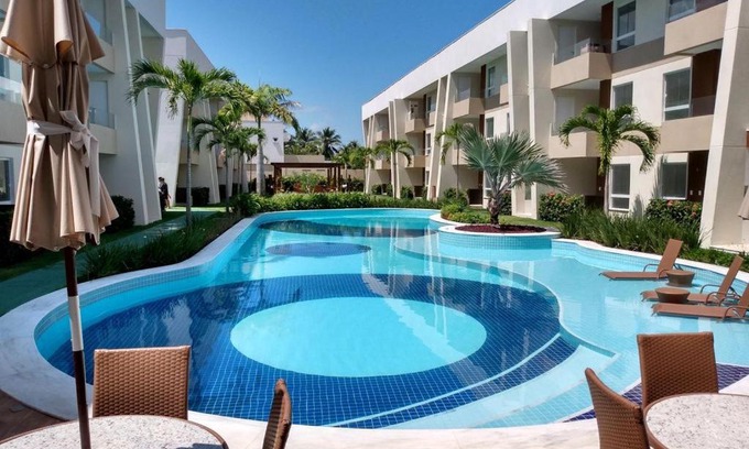 Jenipabu Apartment | Apto Guarajuba Praia Condomínio Porto Smeralda-100 metros da Praia
