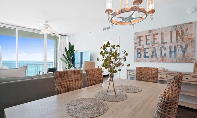 Panama City Beach Condo | Aqua 603. Low Floor 4 Br plus 2 Sets of Beach Chairs Free!
