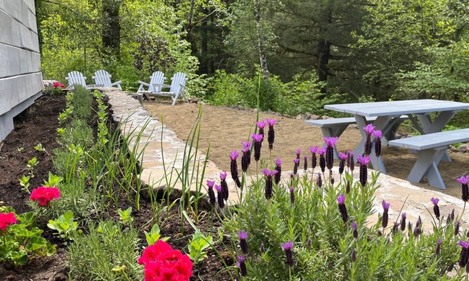 Blue River House | Aqua Gardens Villa Guest House. A gated, private estate. Seclusion and privacy.