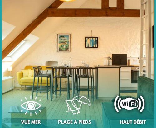 Crozon Apartment | Ar Bili/Vue mer/Wifi
