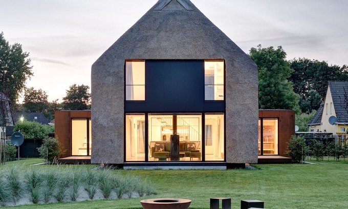 Ostseebad Prerow House | Architect's house 5 * with climate sauna, fireplace + view