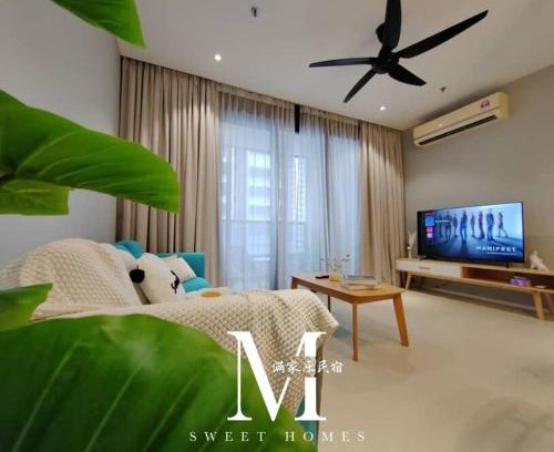 Mont Kiara Apartment | Arcoris Mont Kiara 19# Deluxe 1 Bedroom With Balcony KL #1-3Pax