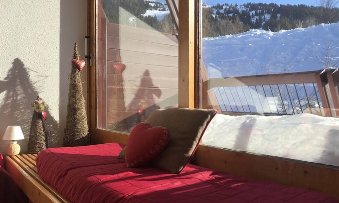 Arc-1600 Apartment | Arcs 1600 3 rooms 65 m2 south facing, foot of the slopes and ESF, 2 bedrooms, 2 bathrooms, 5/7 p