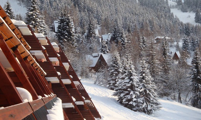 Arc-1600 Apartment | ARCS 1600 - studio for 4-5 pers. best view and acces to ski lift