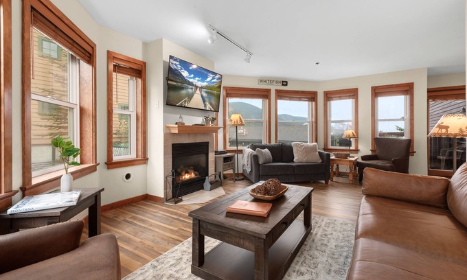 Whitefish Condo | Arguably the best ski in/ski out location in Whitefish! AC for hot days