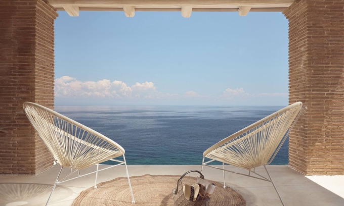 Vasilikos Villa | Arismari Luxury Villas - 4 bedroom villa on the oceanfront with private pool