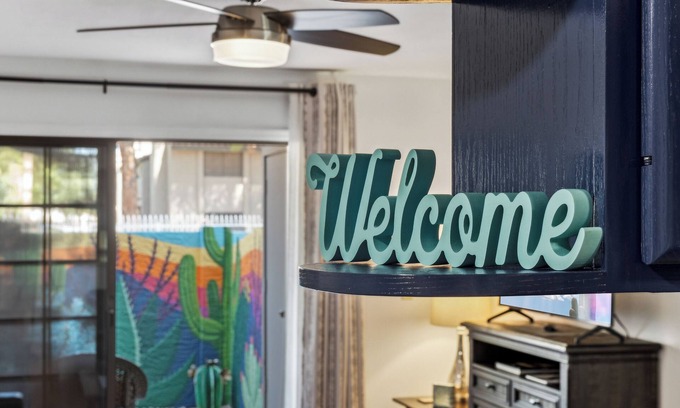 Mesa Condo | Arizona Themed Condo - 1st Floor, community Pool/Spa - Great Location!