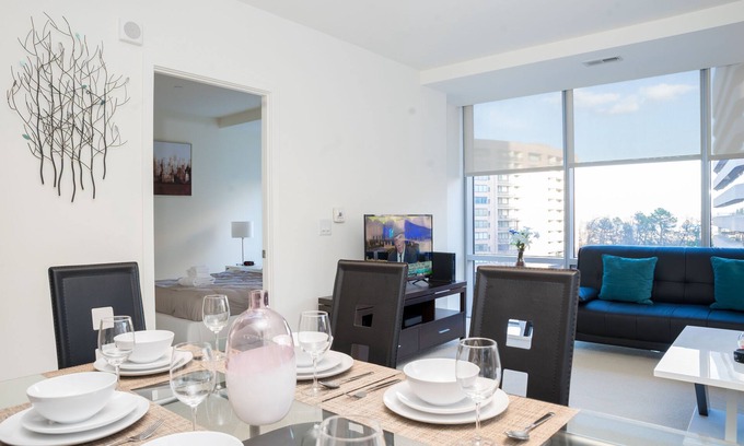 Crystal City Apartment | Arlington 2BR/2BA Fully Furnished Apartment in Crystal City
