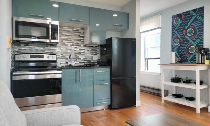 Thompson Square - Bunker Hill Apartment | Art boutique studio "Coral fish" in Charlestown, MA