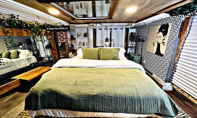 Downtown Sacramento House | Artful Escape: DIY Basement-Swing Chairs/Gym/Sauna
