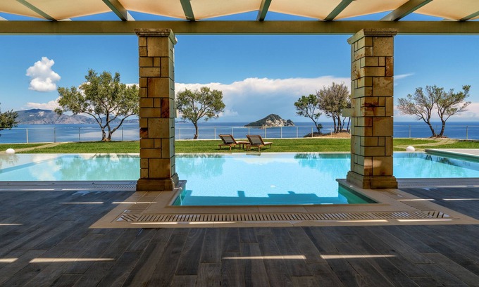 Limni Keri Villa | Artina Luxury Villa - Luxurious Private Pool Villa With Panoramic Views