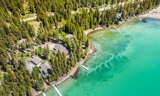 Kalispell House | Ashley Lake Family Retreat. Glacier & Whitefish 1 hour.