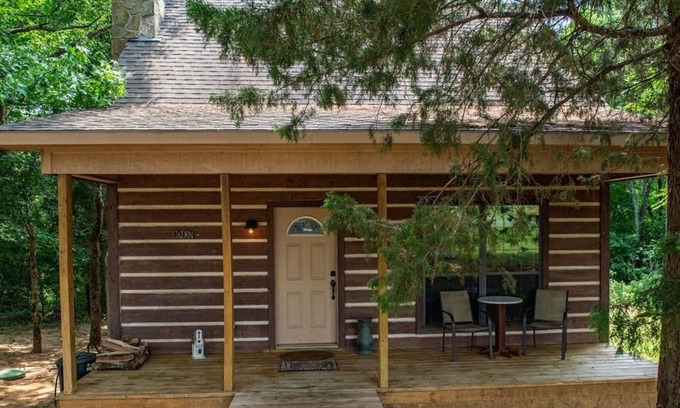 Lindale Cabin | Aspen - Rustic Chic Cabin In The Piney Woods Of East Texas by RedAwning