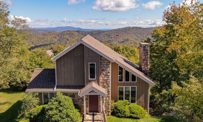 Blowing Rock House | Aspen View - 3-story home with gorgeous views, a hot tub, and perfect location!