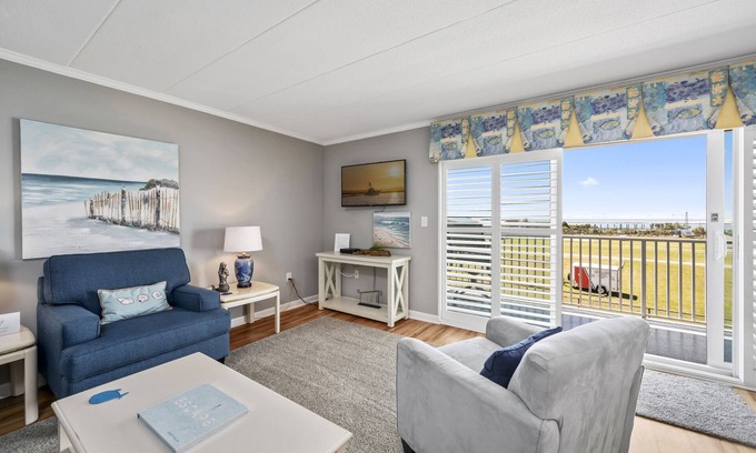 Ocean City Condo | Assateague House 207 - Bayfront Pool, gorgeous Bay Views, and oh, those Sunsets!