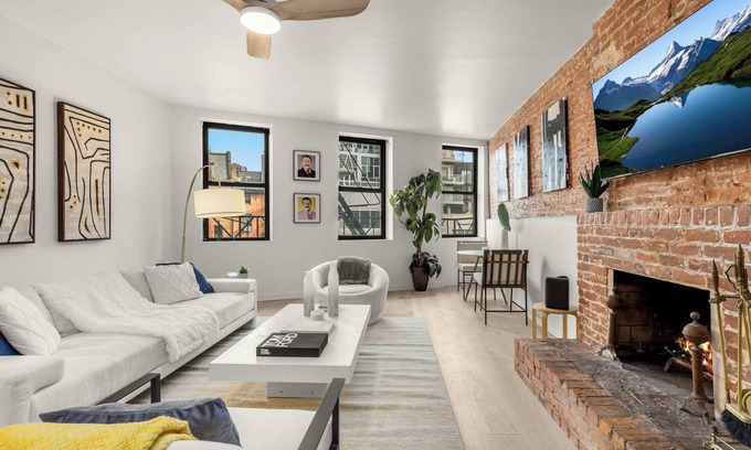 NoHo Apartment | Astor Loft by StayHaus | Noho 1BR with Balcony
