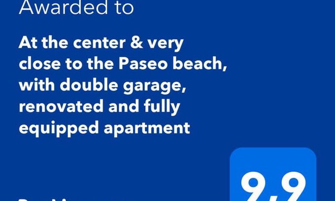 Almunecar Apartment | At the center & very close to the Paseo beach, with double garage, renovated and fully equipped apartment