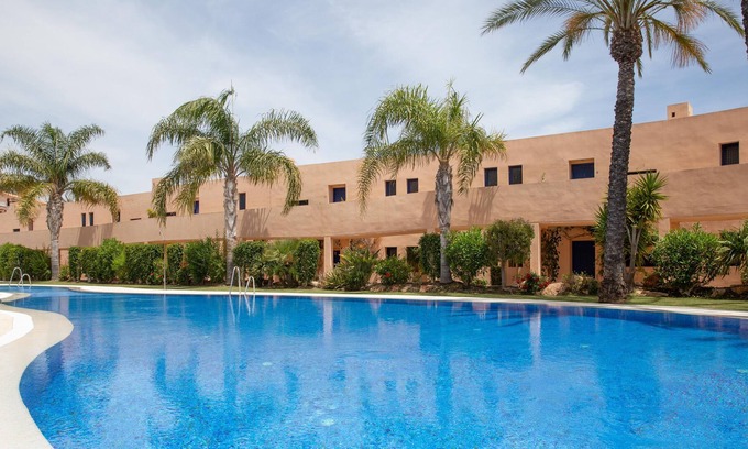 Mojacar Apartment | Atalayas II, modern one bedroom, sea views and communal pool