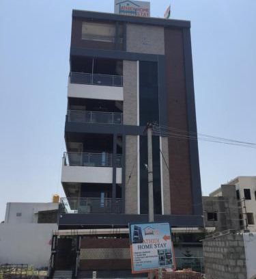Tirupati House | Athidi Luxury Home Stay - AC 2BHK Fully Furnished Flat with TV, WI-FI, 24Hrs Hot water, Parking, Elevator, Power Backup