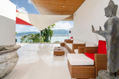 Patong House | Atika Villa 7 ocean view pool villa