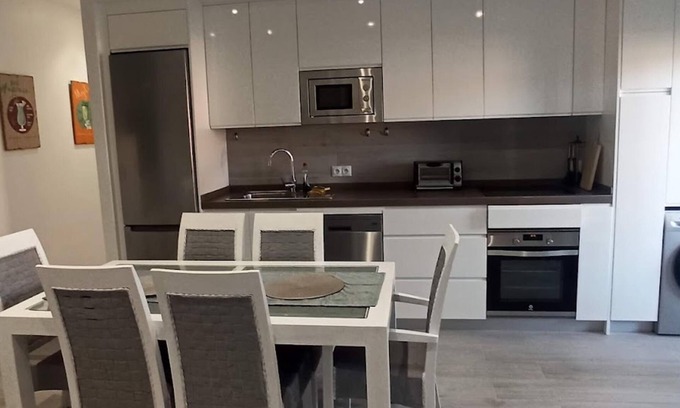 Atlanterra Apartment | Atlanterra Beach 2 bedrooms private urbanization 1st line beach sea views