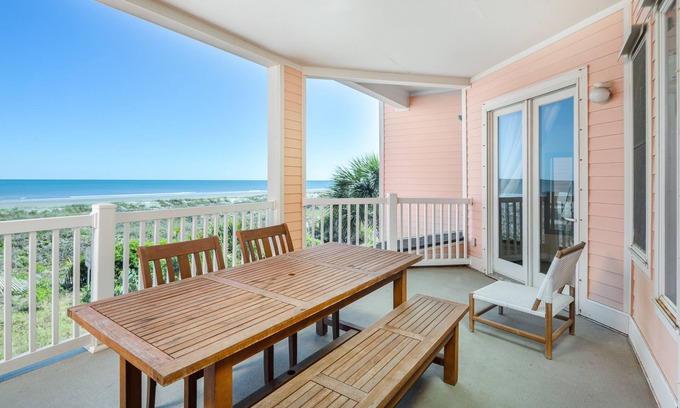 Folly Beach Condo | 'Atlantic Hideout' on the Beach & Great Location!