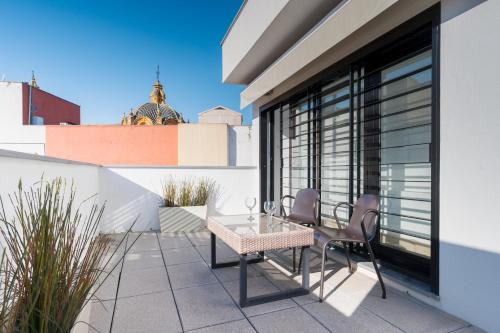 San Bartolome Apartment | Attic with terrace- 1Bd 1Bth- Corral del Rey