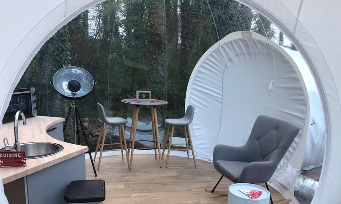 Lindry House | Au Calme Absolu chez Nicolas. Maison bulle au calme