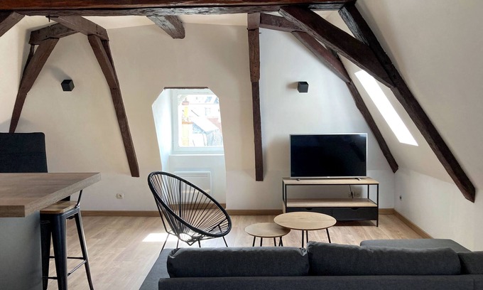 Bourges Apartment | Au Calme Avec vue sur la Cathédrale, et au Cœur de Bourges !