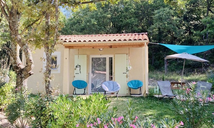 Valaurie Villa | Au Coeur de la Forêt en Drôme Provençale - swimming pool