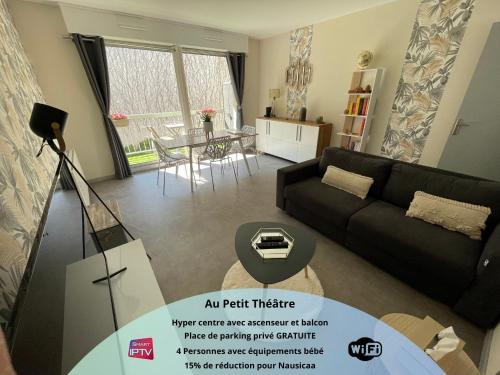 Boulogne-Centre Apartment | Au petit Théâtre, appartement Cosy en hyper centre