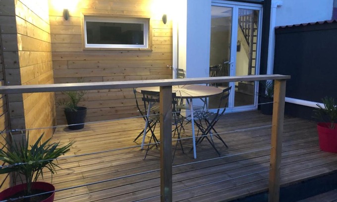 Bleriot-Plage Apartment | Au pied de la plage rdc