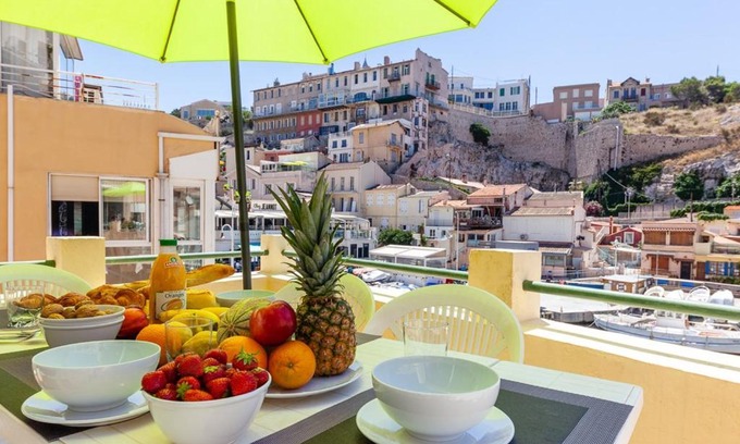 Endoume Apartment | Au Vallon -Terrasse de Rêve au Vallon des Auffes