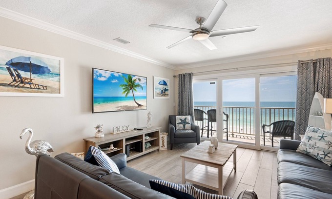Indian Shores Condo | August & September Offer! Book 3 Nights get the Forth Free! Direct Gulf View!