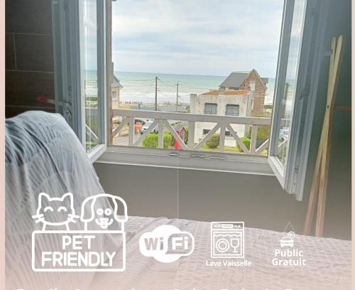Woignarue Apartment | Augustine Cosy Studio Vue Mer - Parking gratuit