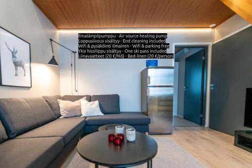 Syote Apartment | Aurinkorinne - Modern 2BD & Loft, free wifi & sauna