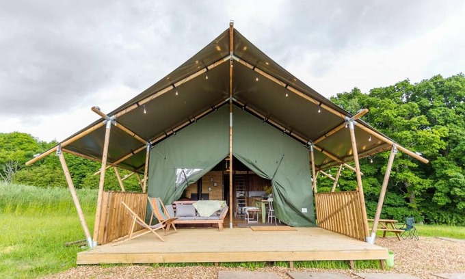Battle House | Awe Inspiring two storey tent