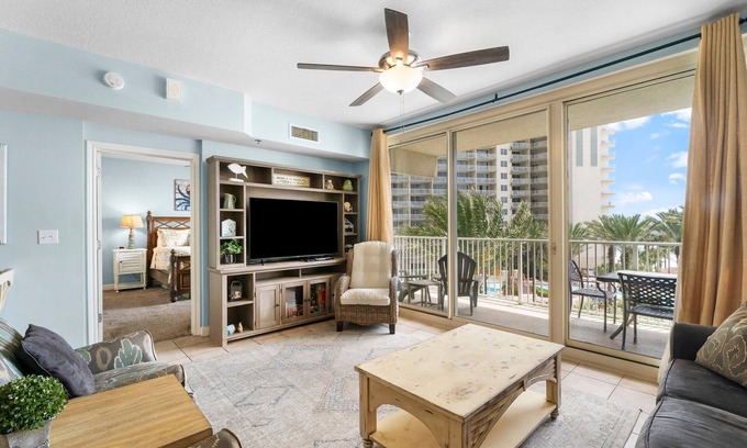 Panama City Beach Condo | Awesome 4th Floor Unit! King Master & Private Bunkroom & Two Full Baths