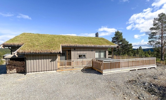 Sor-Fron House | Awesome home in Gålå with sauna