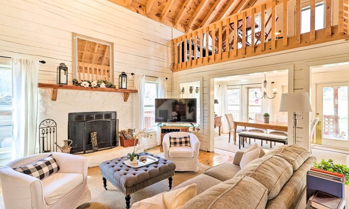 Murphy Cabin | Awesome Murphy Cabin w/Dock on Nottely River