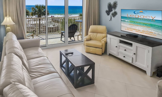 Fort Walton Beach Condo | Azure #307 - 3Bd Beachfront Condo - All King Beds!