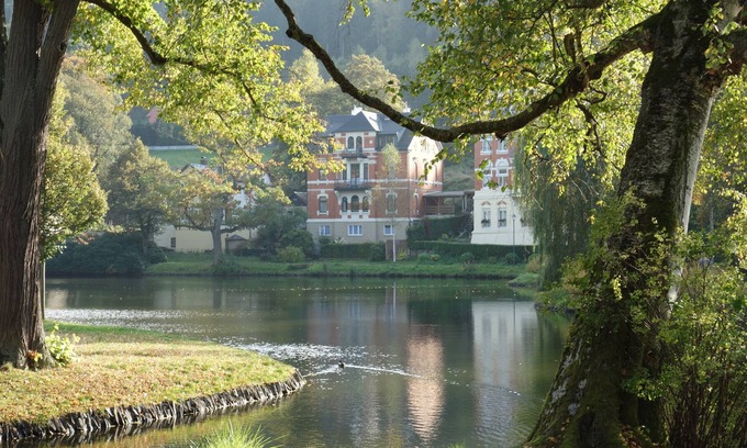 Bad Elster Apartment | Bädervilla mit Einem Einzigartigen Ausblick auf den Gondelteich
