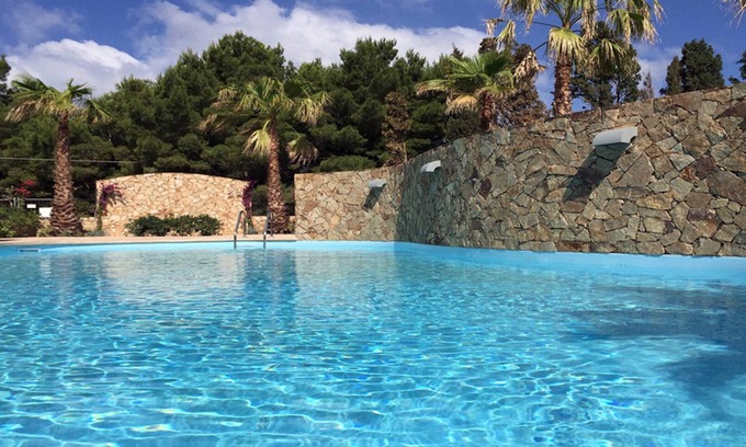 Porto Pino Villa | B1 Villa in Residence with Pool