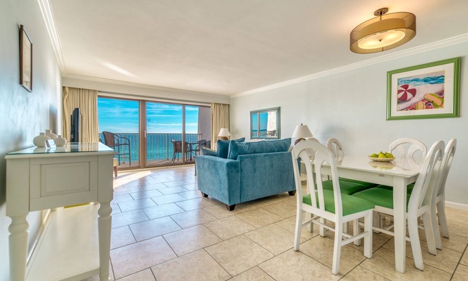 Miramar Beach Condo | B604 | Beachfront with Beach Service, Pool, & WiFi